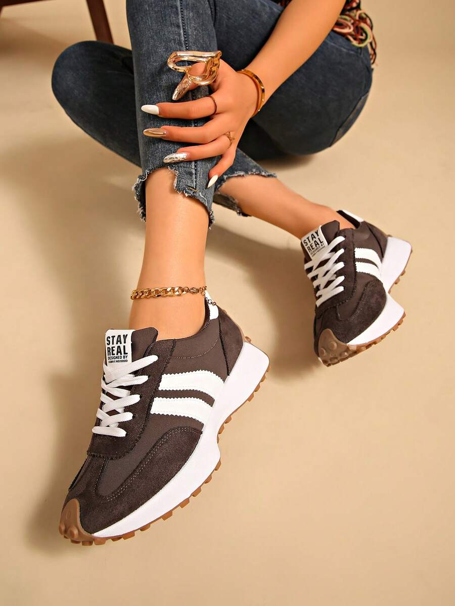 Thick-Soled Sneakers