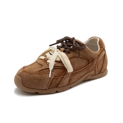 Suede Sneakers Women Casual