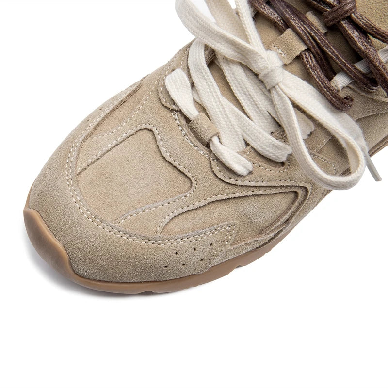 Suede Sneakers Women Casual