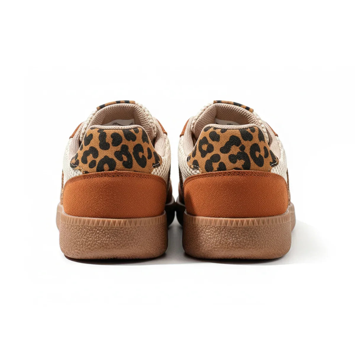 Samba Retro Brown/Beige Leopard Sneakers