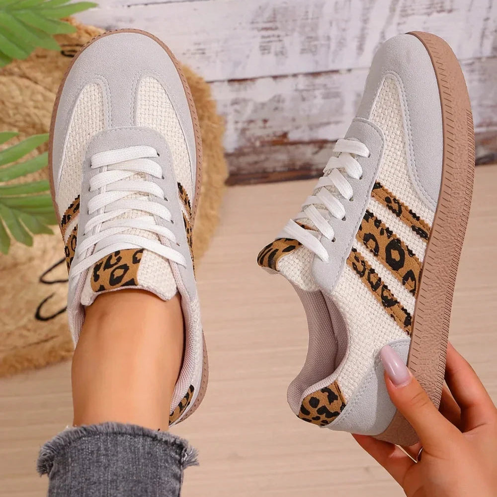 [Limited Edition] Samba Retro Leopard Sneakers